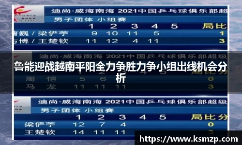 鲁能迎战越南平阳全力争胜力争小组出线机会分析